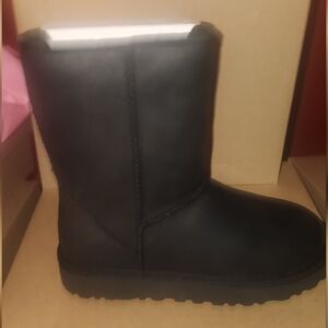 NEW - WOMEN'S CLASSIC SHORT LEATHER UGGS (Size 5)